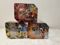 Pokemon TCG Paradox Destinies / Paradox Clash Tins - Set of 3 NEW - SEALED* - Image 1