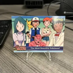 Pokemon Topps Johto League Champions Snap12 The Most Beautiful Pokemon Blue Logo - Image 1