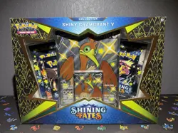 Pokemon TCG Shining Fates V Collection Box - Boltund, Cramorant, Eldegoss Sealed - Image 2