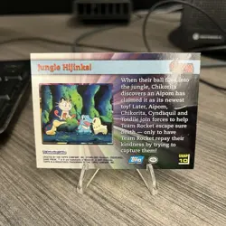 Topps Pokemon Johto League Champions Screen Snap10 Jungle Hijinks Blue Label - Image 2