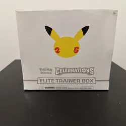 Pokemon Celebrations Elite Trainer Box 25th Anniversary ETB New Sealed - Image 1