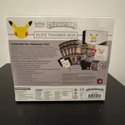 Pokemon Celebrations Elite Trainer Box 25th Anniversary ETB New Sealed - Image 3