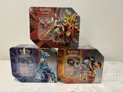 Pokemon TCG Paradox Destinies / Paradox Clash Tins - Set of 3 NEW - SEALED* - Image 1