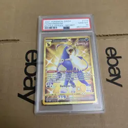 2021 Pokemon Battle Styles Houndoom Full Art Gold Secret Rare 179/163 PSA 10 - Image 1