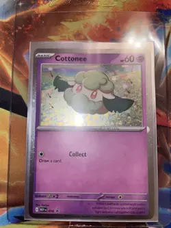 Pokemon Cottonee #018 Phantasmal Flames Black Star PROMO Rare Foil Holo NM/M - Image 3