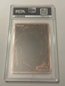 PSA 9 Yugioh Gate Guardian MRD-EN000 Secret Rare 25th Anniversary - Image 2