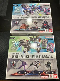 Gundam Card Game TCG Assemble Kit *NO DECK - Gunpla Only* - Image 1