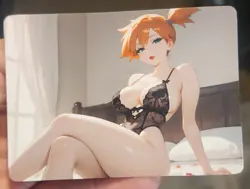 Misty - Pokemon - Waifu - Goddess - DIY - Full Art - Glossy - Photo Art Card - Image 2