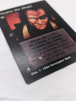 That is Zho (Mage) Jyhad Vampire The Eternal Struggle Rare Card - Image 3