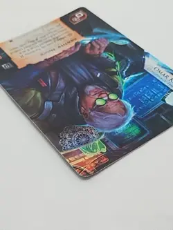 Android Netrunner Omar Keung Conspiracy Theorist Alt Art Promo Card - Image 5