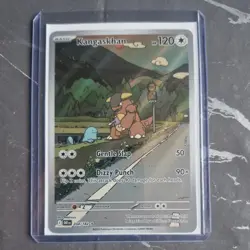 Kangaskhan 204/182 Destined Rivals Illustration Rare Pokemon TCG Card Holo Art - Image 1