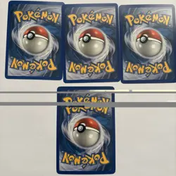 4 Pokemon Cards - Blastoise #14, Squirtle #64+63 Wartortle #43-Crystal Guardians - Image 2