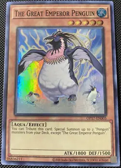 The Great Emperor Penguin OP17-EN005 OTS Tournament Pack 17 - Yugioh Card - Image 1