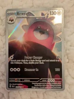 Pokemon TCG Bewear Illustration Card 079/064 Shrouded Fable - Image 1