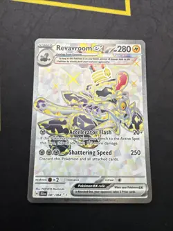 Revavroom EX 81/64 Pokemon Shrouded Fable Ultra Rare Full Art Holo Card - Image 1