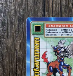 2000 BANDAI Centarumon TB-05 Digimon TCG Taco Bell Promo Card VERY NICE - Image 2