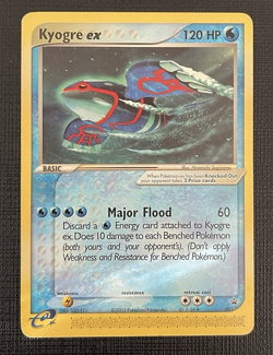 Kyogre ex 001 - Black Star Promos - Pokemon Card 2003 e-reader - Image 1