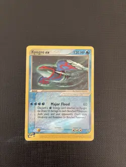 Kyogre ex 001 - Black Star Promos - Pokemon Card 2003 e-reader - Image 2
