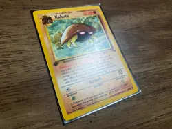 First Edition Kabuto Fossil Common #50/62 Pokemon Trading Card Game - Image 2