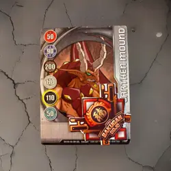 Bakugan:Battle Brawlers | Earthen Mound 🥈Silver Gate Card | 1/48b - Image 1