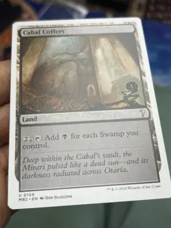 Cabal Coffers • White Border • Mystery Booster 2 • Pack Fresh • MTG (2117) - Image 2