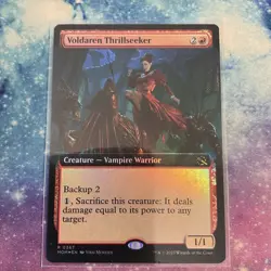 Voldaren Thrillseeker (FOIL) x1 - MTG March of the Machine MOM #367 - Image 1