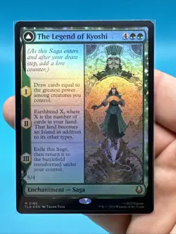 The Legend of Kyoshi FOIL MTG Avatar: TLA Nm/M - Image 3