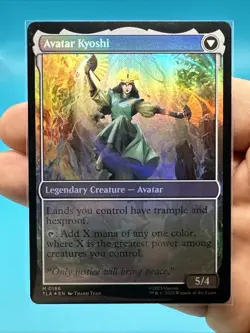 The Legend of Kyoshi FOIL MTG Avatar: TLA Nm/M - Image 4