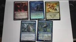 MTG lot 2+ pounds. 5-mythics, 25+ rares, uncommons and commons - Image 1