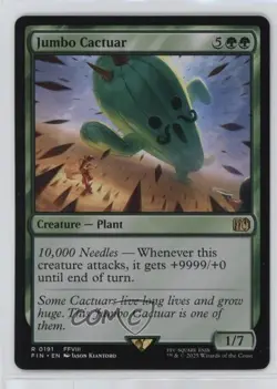 Jumbo Cactuar Magic: Universes Beyond: Final Fantasy FIN #0191 - Image 1