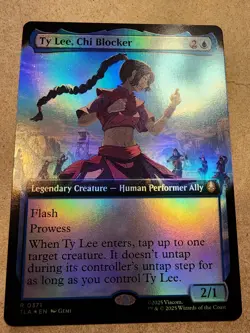 Ty Lee, Chi Blocker - #371 Foil (Extended Art) Avatar: The Last Airbender - Mtg - Image 1