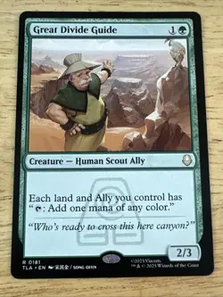 1 x Great Divide Guide - Avatar: The Last Airbender - NM-Mint - MTG - Image 1