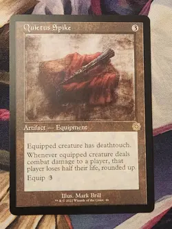 MTG BRO - Quietus Spike (Retro Frame) - Image 1