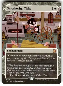 Smothering Tithe Wilds of Eldraine: Enchanting Tales Regular MTG NM - Image 1