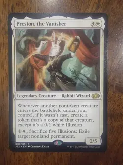 Preston, the Vanisher | NM | Jumpstart 2022 | J22 #8 | MTG - Image 1