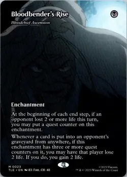 MTG Magic The Gathering Avatar Bloodbenders Rise Eternal-Legal Borderless Mythic - Image 1