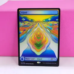 Secret Lair - Strange Sands - Island FOIL 1479 - Magic The Gathering MTG - Image 1