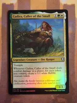 Cadira, Caller of the Small ETCHED FOIL, Baldur's Gate, MTG - NM/M - Image 1
