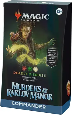 Magic: The Gathering Murders at Karlov Manor Commander Deck - Deadly Disguise (1 - Image 1