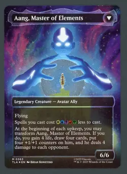 NM/M Avatar Aang (Raised Foil) Avatar: The Last Airbender #363 MTG B10 - Image 2