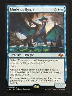 1x MTG Murktide Regent - Modern Horizons 2 (MH2) #52 - Magic the Gathering - Image 1