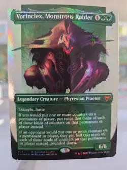Vorinclex, Monstrous Raider (Concept Praetor) (Step-and-Compleat Foil) Phyrexia: - Image 1