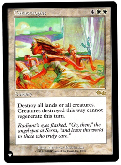Catastrophe 6/350 Non Foil The List Reprint Magic The Gathering NM - Image 1