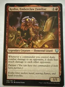 Kediss, Emberclaw Familiar Commander Legends Regular - Image 1