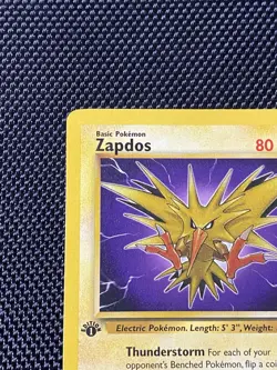 Zapdos 30/62 1st Edition - Pokemon Fossil WotC Non-Holo Rare Vintage - Image 2