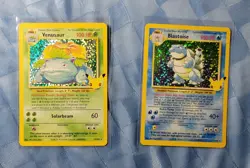Blastoise 2/102 Holo Celebrations Classic Collection Pokemon NM and venusaur - Image 2