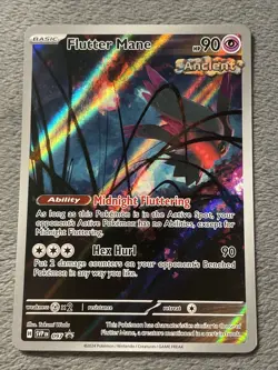 Flutter Mane 097 SVP EN Full Art Illustration Rare Promo Pokemon Card NM - Image 1