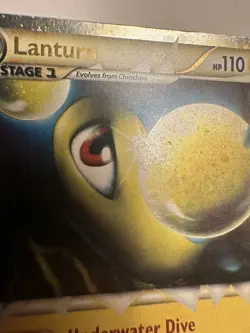 Lanturn (Prime) - 86/95 - Ultra Rare PL MP HGSS - Unleashed Pokemon SWIRL 77B - Image 3