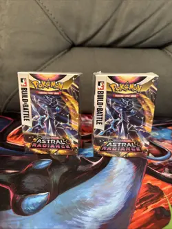 Astral Radiance Build And Battle Box Factory Sealed Pokemon TCG- Lot Of 2 - Image 1