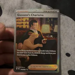 Pokemon - Giovanni's Charisma - 204/165 - SV 151 - Special Illustration Rare - Image 1